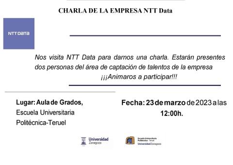 CHARLA DE LA EMPRESA NTT Data