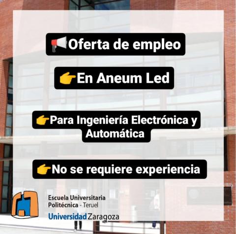 OFERTA DE EMPLEO