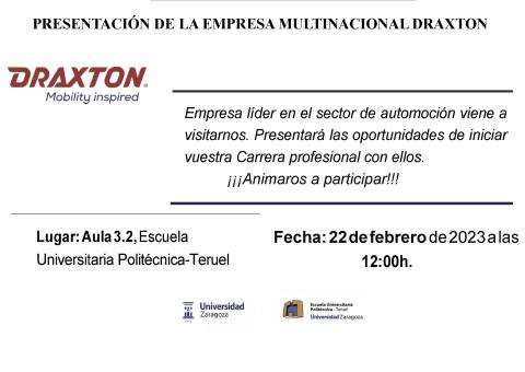 PRESENTACIÓN DE LA EMPRESA MULTINACIONAL DRAXTON