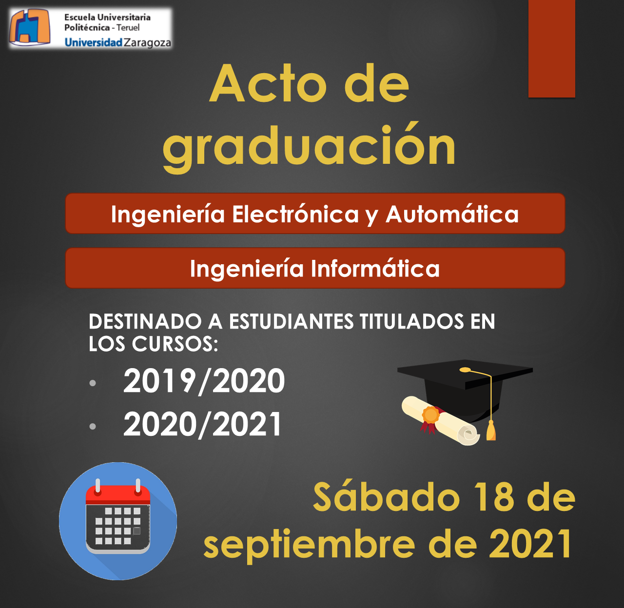 Acto graduacion EUPT 2020-2021